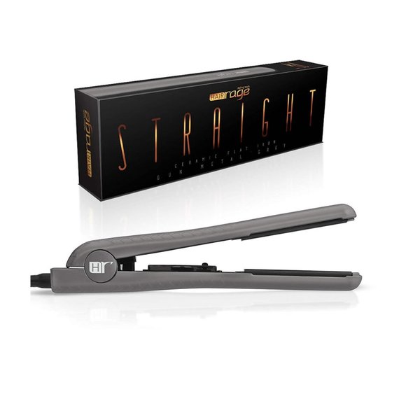 Hair Rage Straight Edition 1.25" Inch Professional Ceramic Flat Iron - Picture 1 of 1